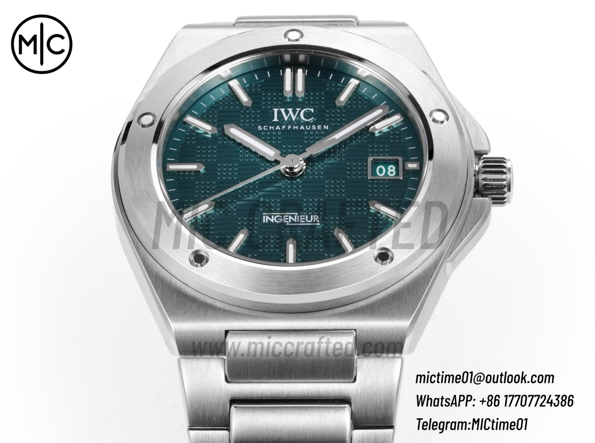 Ingenieur Automatic 40mm SS Turquoise Dial on SS Bracelet – Premium Edition