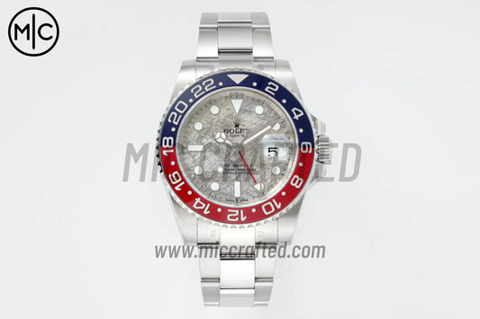 GMT-Master II 126719 BLRO Blue/Red Ceramic Meteorite Dial on Bracelet – Premium Edition