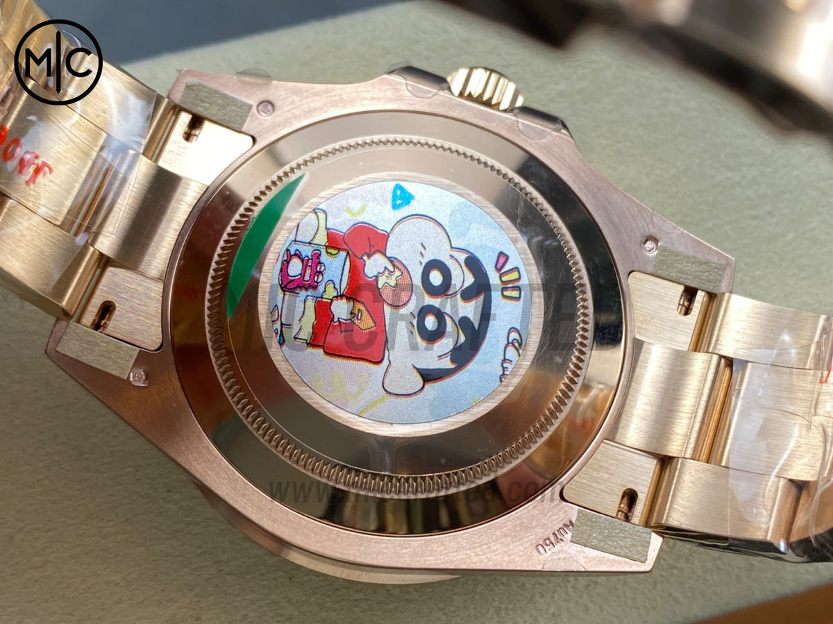 GMT-Master II 126715 CHNR 904L 虎眼石錶盤配 RG 錶鏈 - 尊享版