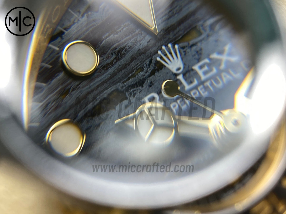 GMT-Master II 126718 GRNR 虎眼石錶盤配 YG Jubilee 錶鏈 - 尊享版