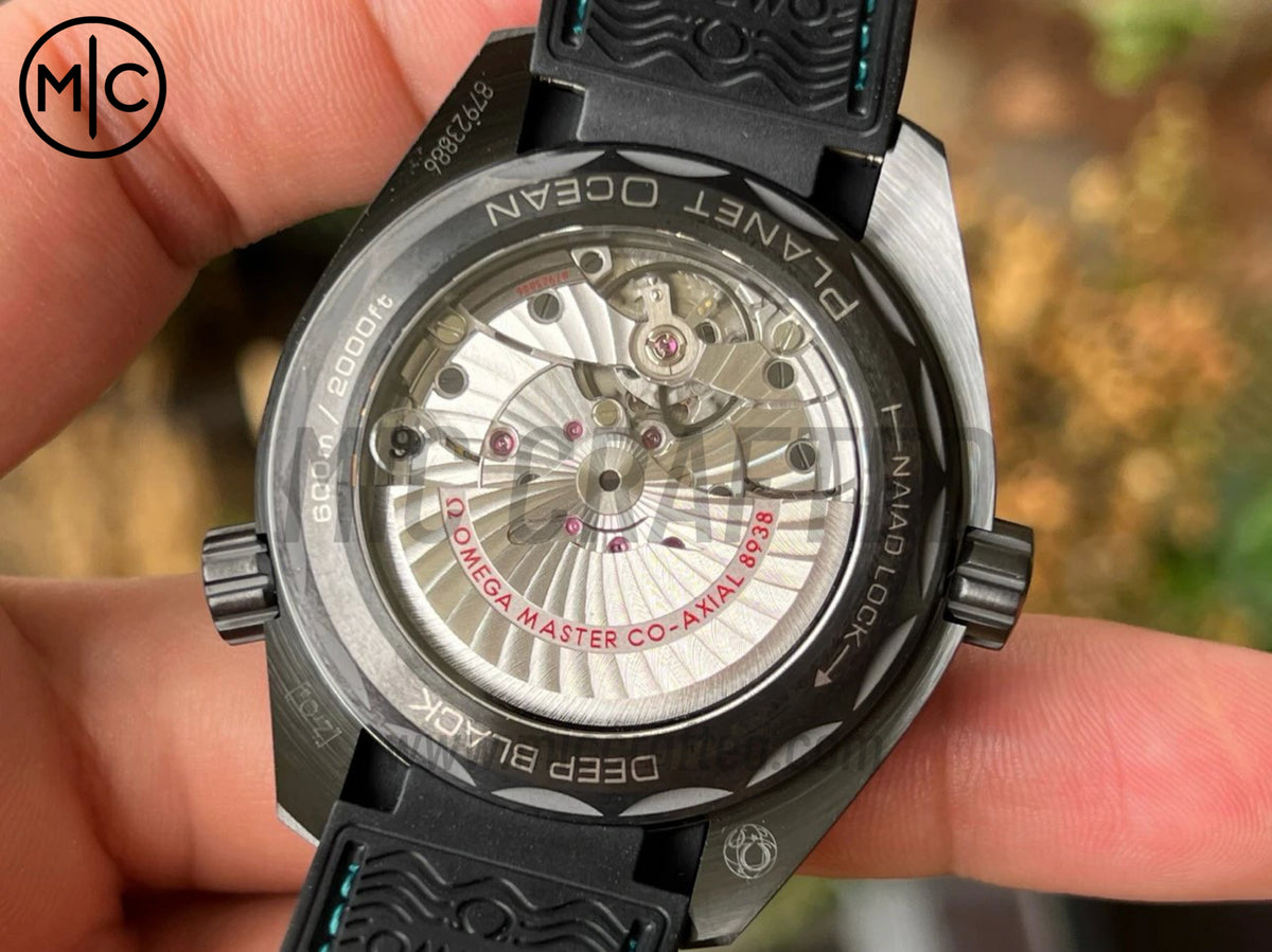 Planet Ocean 45.5mm GMT Worldtimer Real Ceramic Black/Blue – Premium Edition