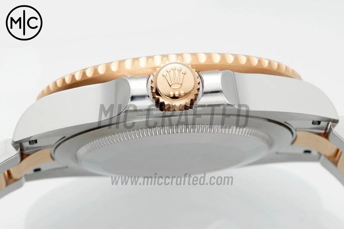 GMT Master II 126711 CHNR 904L 精鋼，搭配精鋼/玫瑰金錶帶 - 高級版