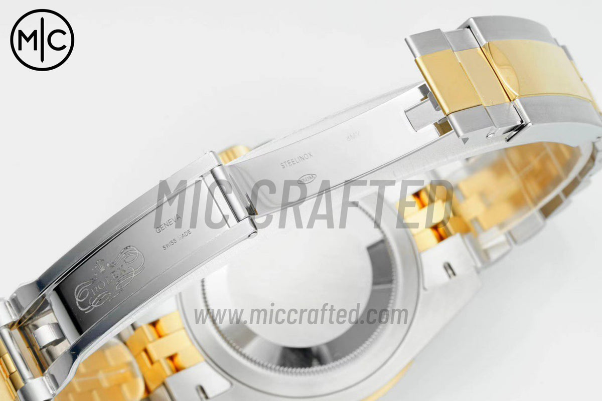 GMT Master II 126713 GRNR 黑色錶盤，搭配蠔式五珠錶帶 - 高級版