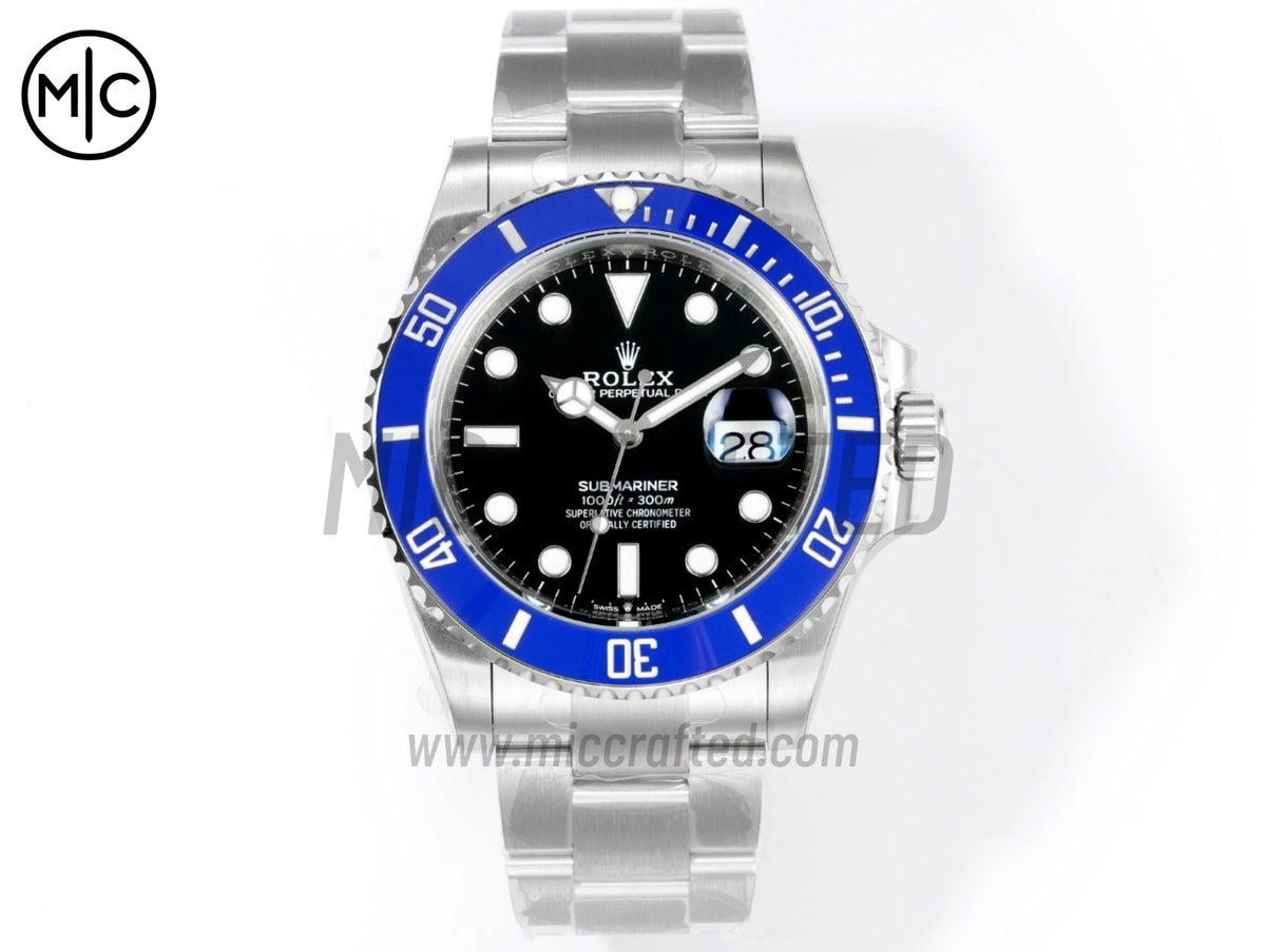 Submariner 41mm 126619 LB Blue Ceramic 904L Steel – Premium Edition