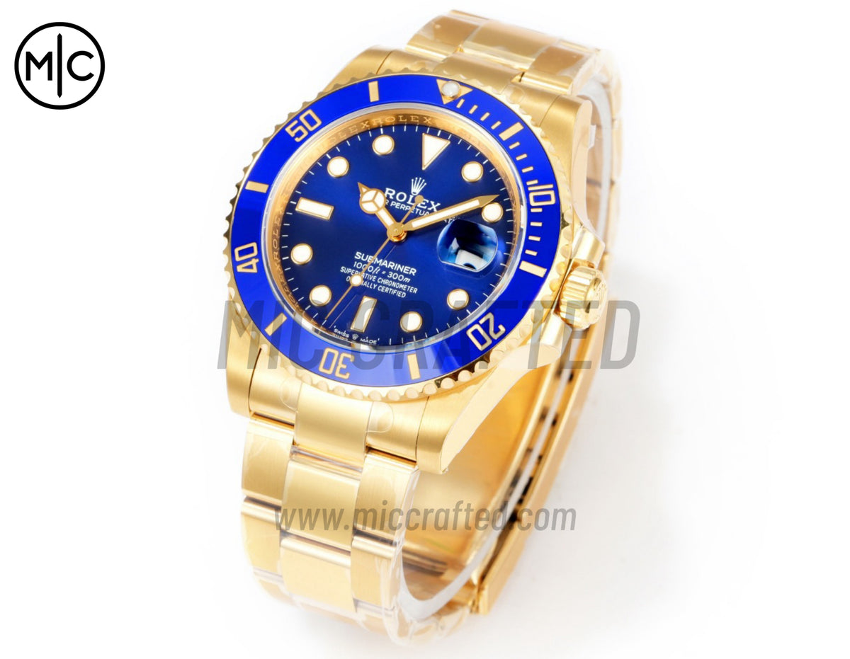 Submariner 41mm 126618 LN 藍色陶瓷錶盤 904L 鋼 - 尊享版