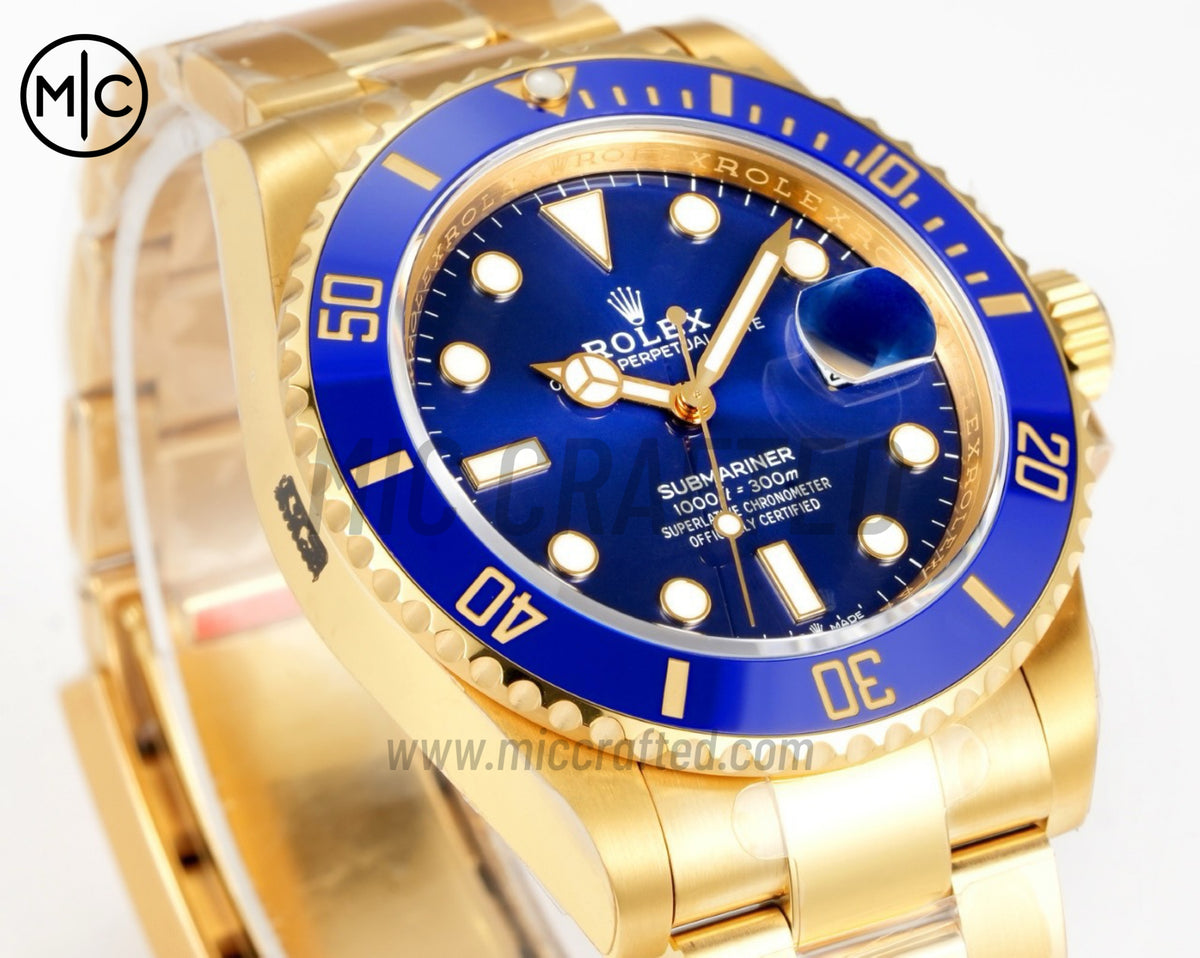 Submariner 41mm 126618 LN 藍色陶瓷錶盤 904L 鋼 - 尊享版