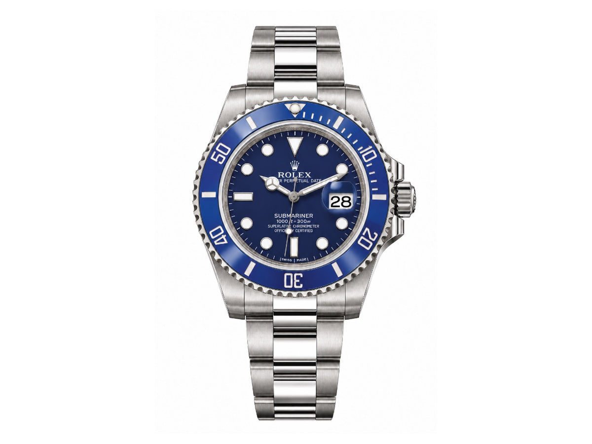 Submariner 潛航者型 40mm 116619 LB 藍色陶瓷 904L 不鏽鋼錶殼及鍊帶 - 高級版
