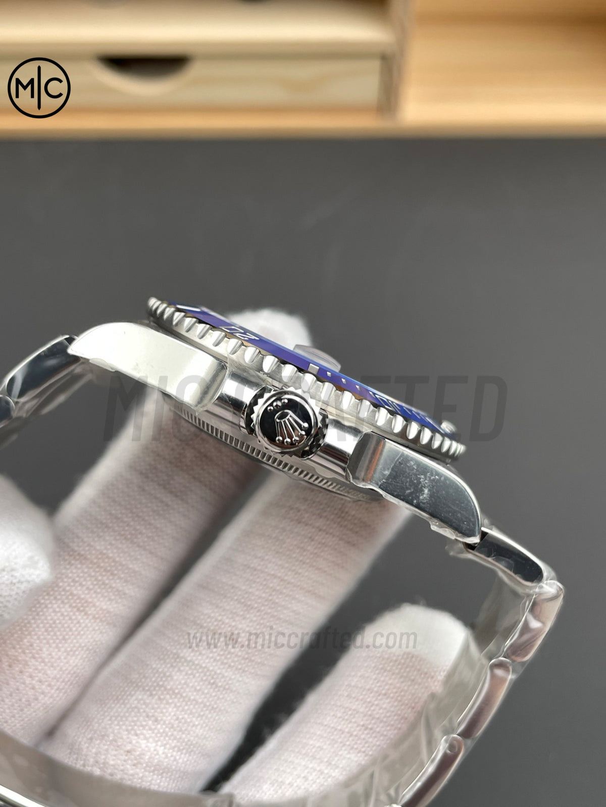 Submariner 潛航者型 40mm 116619 LB 藍色陶瓷 904L 不鏽鋼錶殼及鍊帶 - 高級版