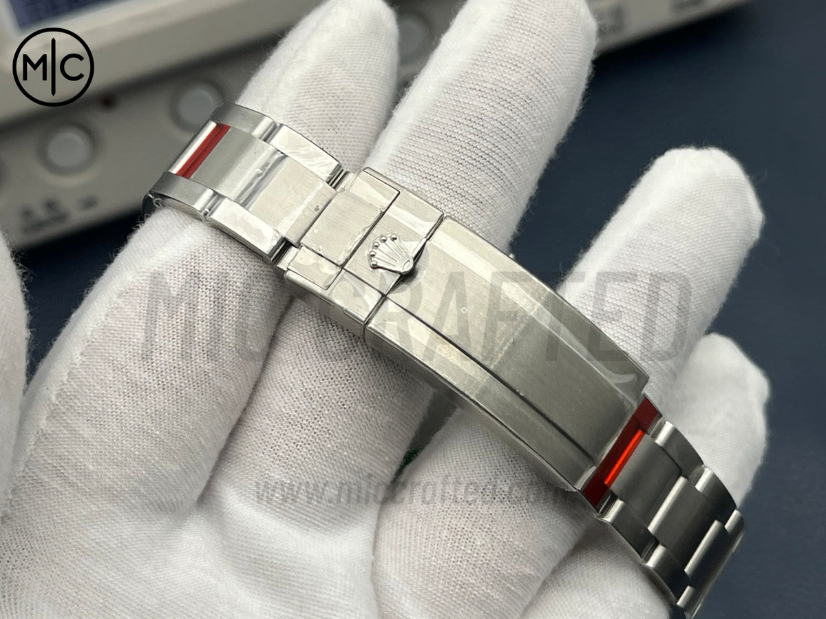 Submariner 40mm 116610 LV Green Ceramic 904L Steel on SS Bracelet – Premium Edition