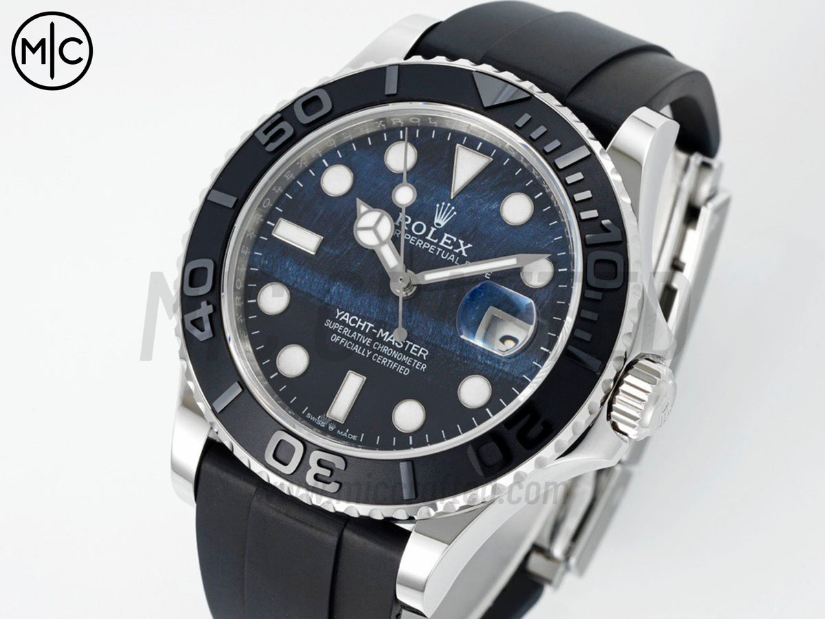 Yacht-Master 遊艇名仕型 42mm 226659 陶瓷錶圈獵鷹之眼錶盤，配 Oysterflex 錶帶 - 高級版