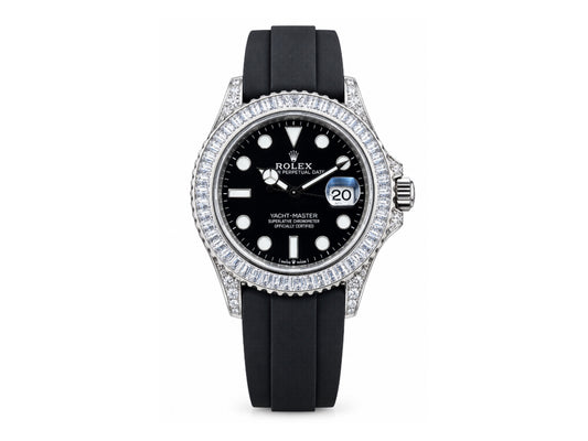 Yacht-Master 42mm Diamonds Bezel on Oysterflex Strap – Premium Edition
