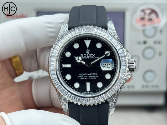 Yacht-Master 42mm Diamonds Bezel on Oysterflex Strap – Premium Edition