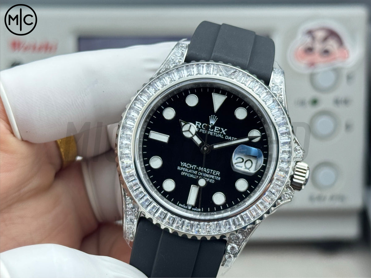 Yacht-Master 42mm Diamonds Bezel on Oysterflex Strap – Premium Edition