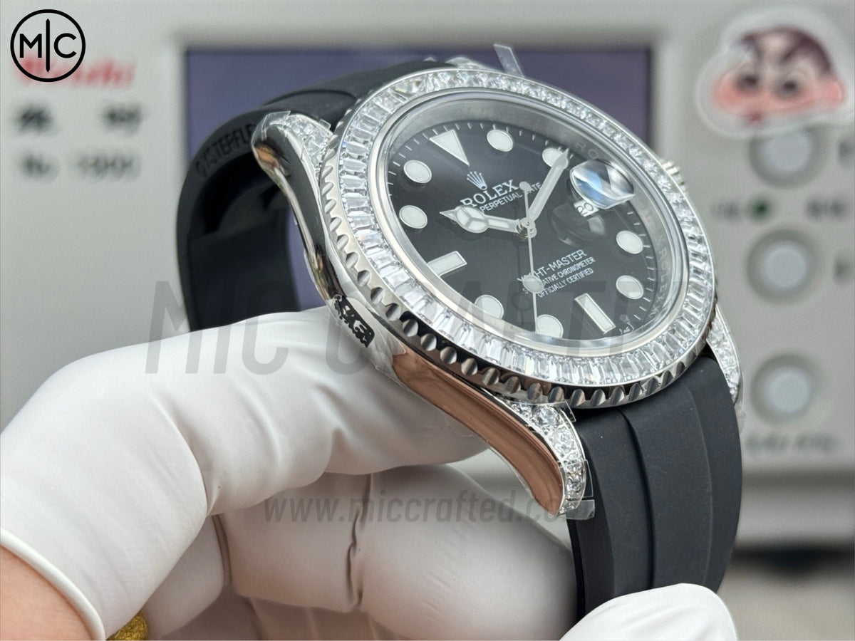 Yacht-Master 42mm Diamonds Bezel on Oysterflex Strap – Premium Edition