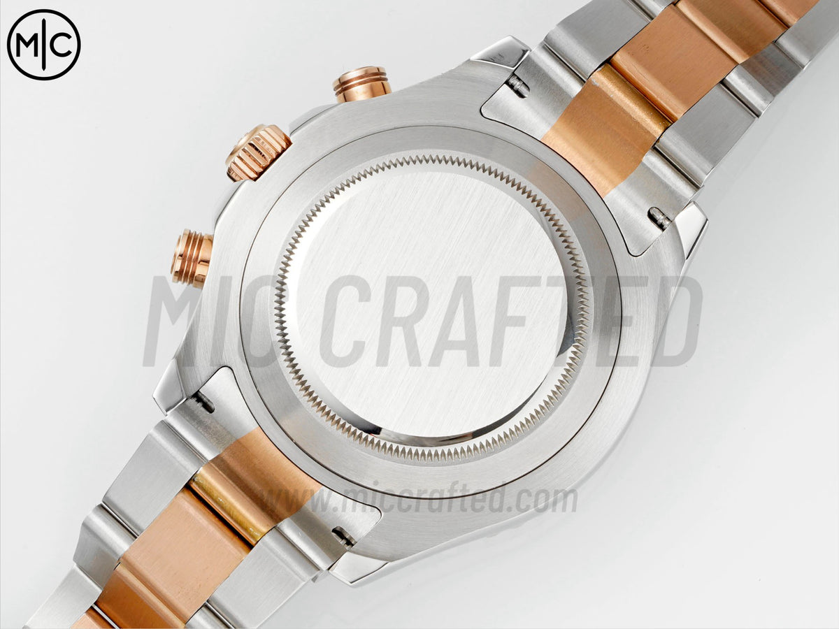YachtMaster II 44mm 116681 不鏽鋼/玫瑰金藍色陶瓷錶圈白色錶盤搭配不鏽鋼/玫瑰金錶帶 - 尊貴版