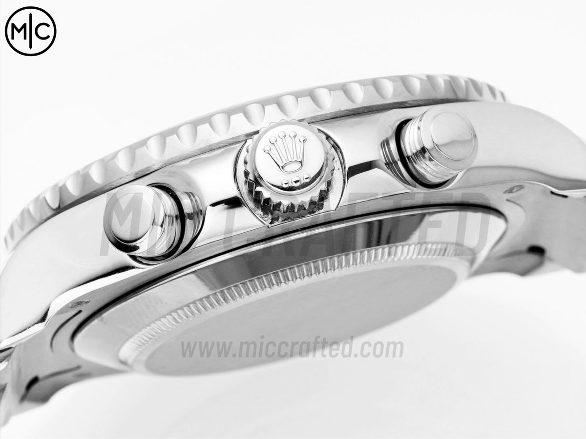 YachtMaster II 44mm 116689 不鏽鋼銀色錶圈白色錶盤搭配不鏽鋼錶帶 - 尊貴版