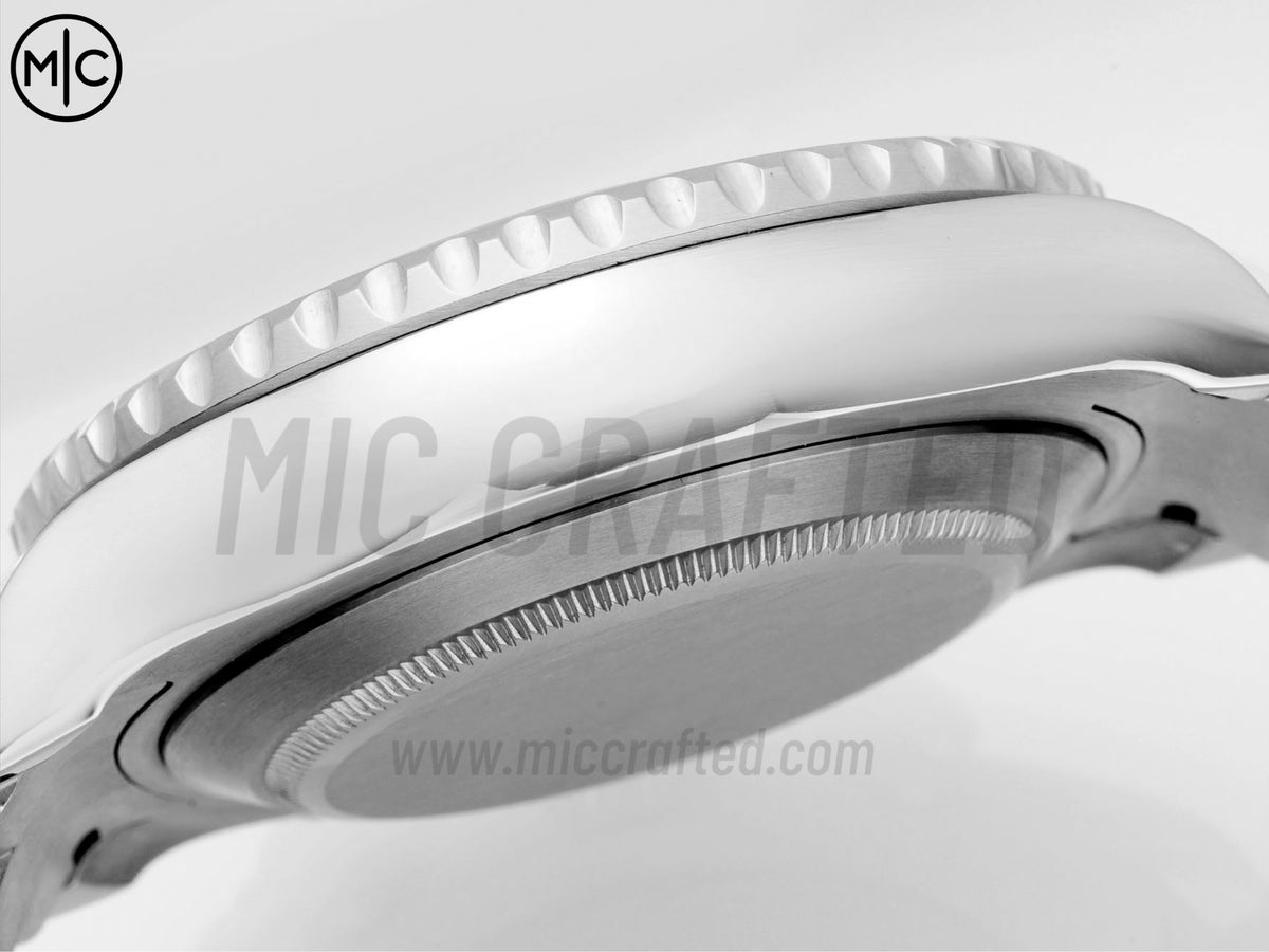 YachtMaster II 44mm 116680 不鏽鋼藍色陶瓷錶圈白色錶盤搭配不鏽鋼錶帶 - 尊貴版