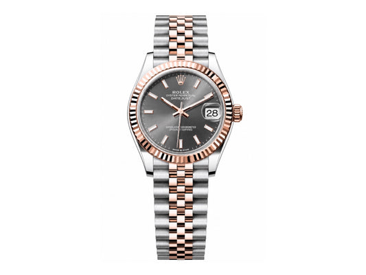 DateJust 31mm Ladies 278271 Fluted Bezel SS/RG Gray Dial on Jubilee Bracelet – Premium Edition