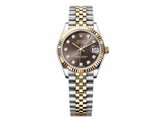 DateJust 31mm Ladies 278273 Fluted Bezel SS/YG Gray Dial on Jubilee Bracelet – Premium Edition