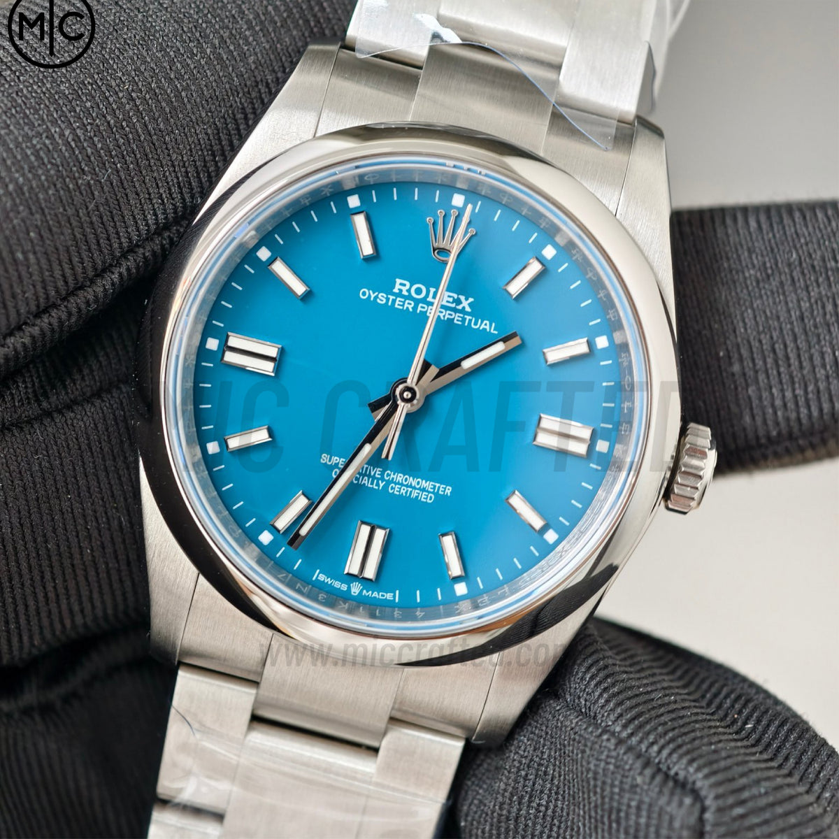 Oyster Perpetual 126000 36毫米 904L 精鋼 2025 藍色錶盤 - 高級版