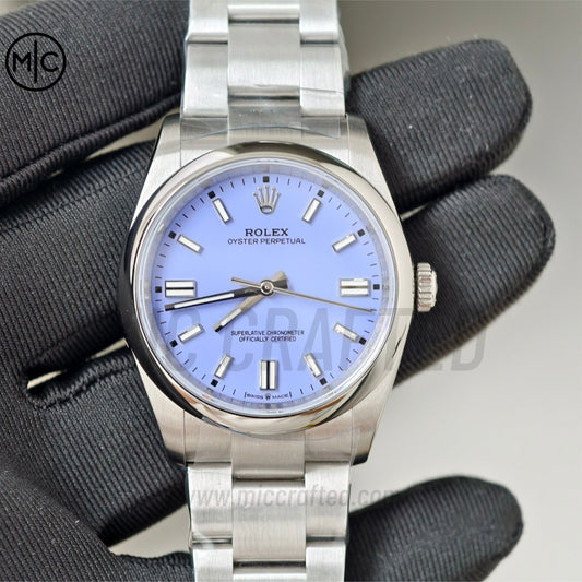 Oyster Perpetual 126000 36mm 904L Steel 2025 Lavender Purple Dial – Premium Edition