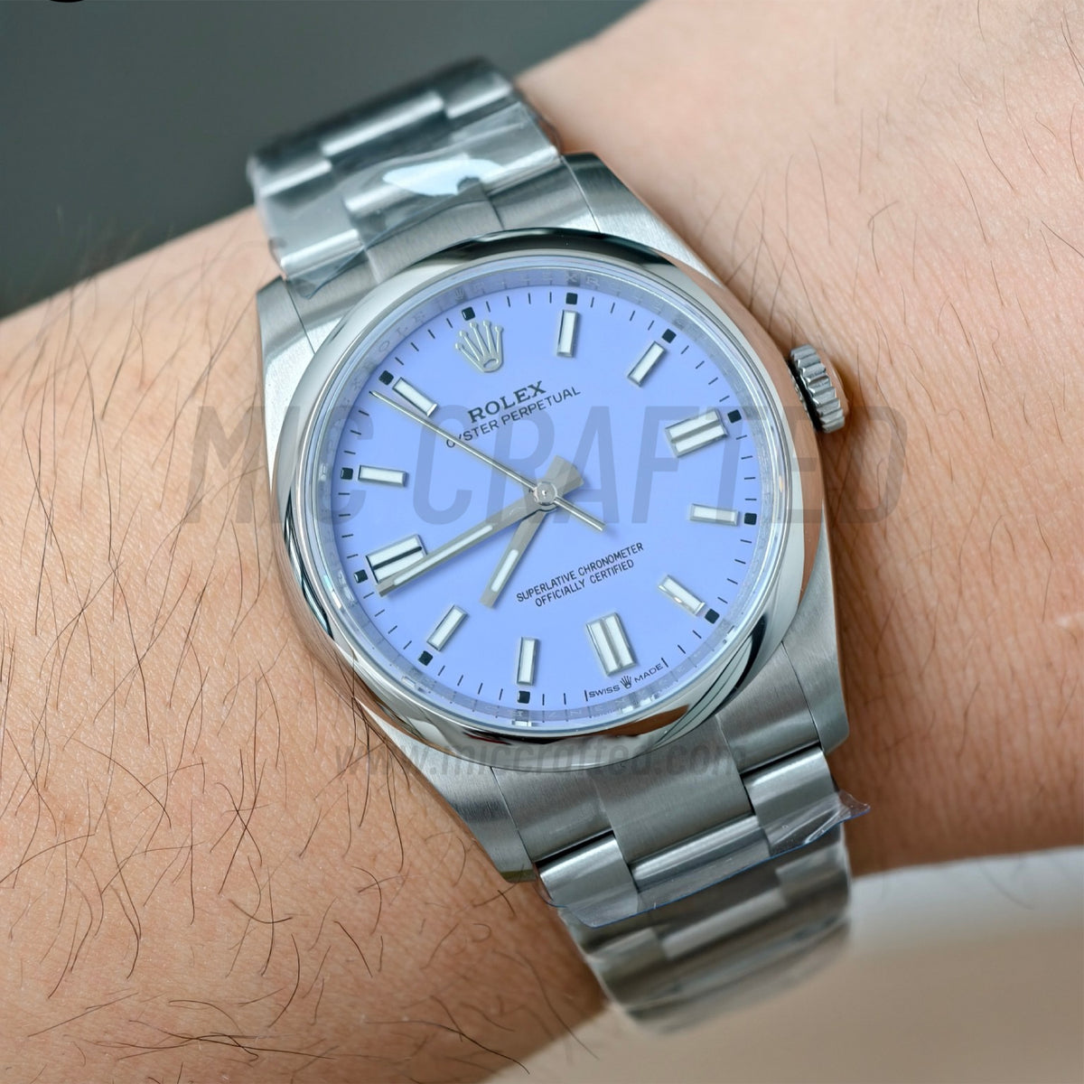 Oyster Perpetual 126000 36毫米 904L 精鋼 2025 薰衣草紫色錶盤 - 高級版