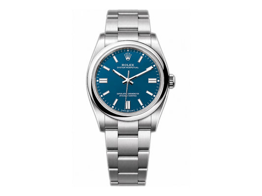 Oyster Perpetual 126000 36mm 904L Steel 2025 Blue Dial – Premium Edition