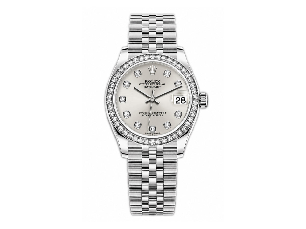 DateJust 31mm Ladies 278384 SS Silver Dial on Jubilee Bracelet – Premium Edition
