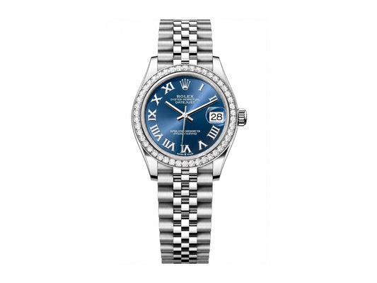 DateJust 31mm Ladies 278384 SS Blue Roman Dial on Jubilee Bracelet – Premium Edition