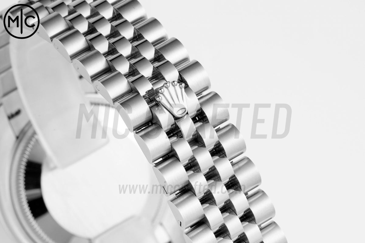 DateJust 31mm 女款 278384 不鏽鋼紫色羅馬數字錶盤配 Jubilee 錶帶 - 高級版