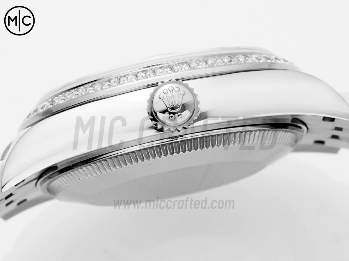 DateJust 31mm 女款 278384 不鏽鋼綠色錶盤配 Jubilee 錶帶 - 高級版