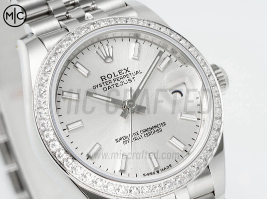 DateJust 31mm Ladies 278384 SS Silver Dial on Jubilee Bracelet – Premium Edition