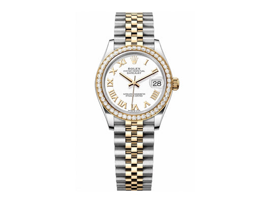 DateJust 31mm Ladies 278383 SS/YG White Roman Dial on Jubilee Bracelet – Premium Edition