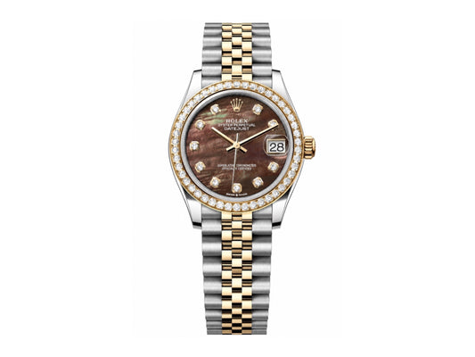 DateJust 31mm Ladies 278383 SS/YG Black Mop Dial on Jubilee Bracelet – Premium Edition