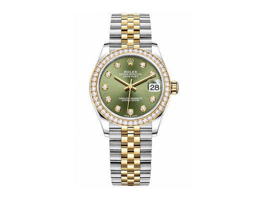 DateJust 31mm Ladies 278383 SS/YG Green Dial on Jubilee Bracelet – Premium Edition