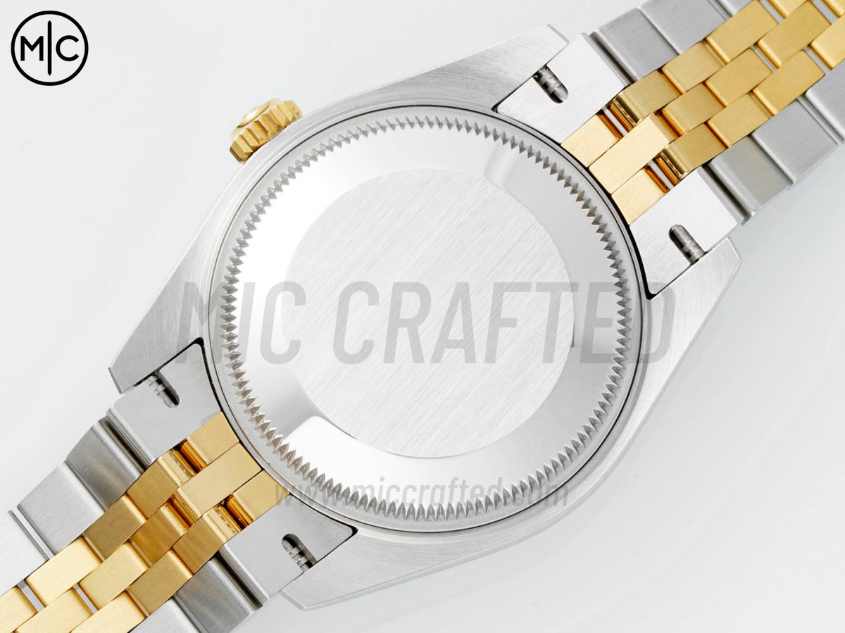 DateJust 31mm 女款 278383 不鏽鋼／黃金白色羅馬數字錶盤配 Jubilee 錶帶 - 高級版