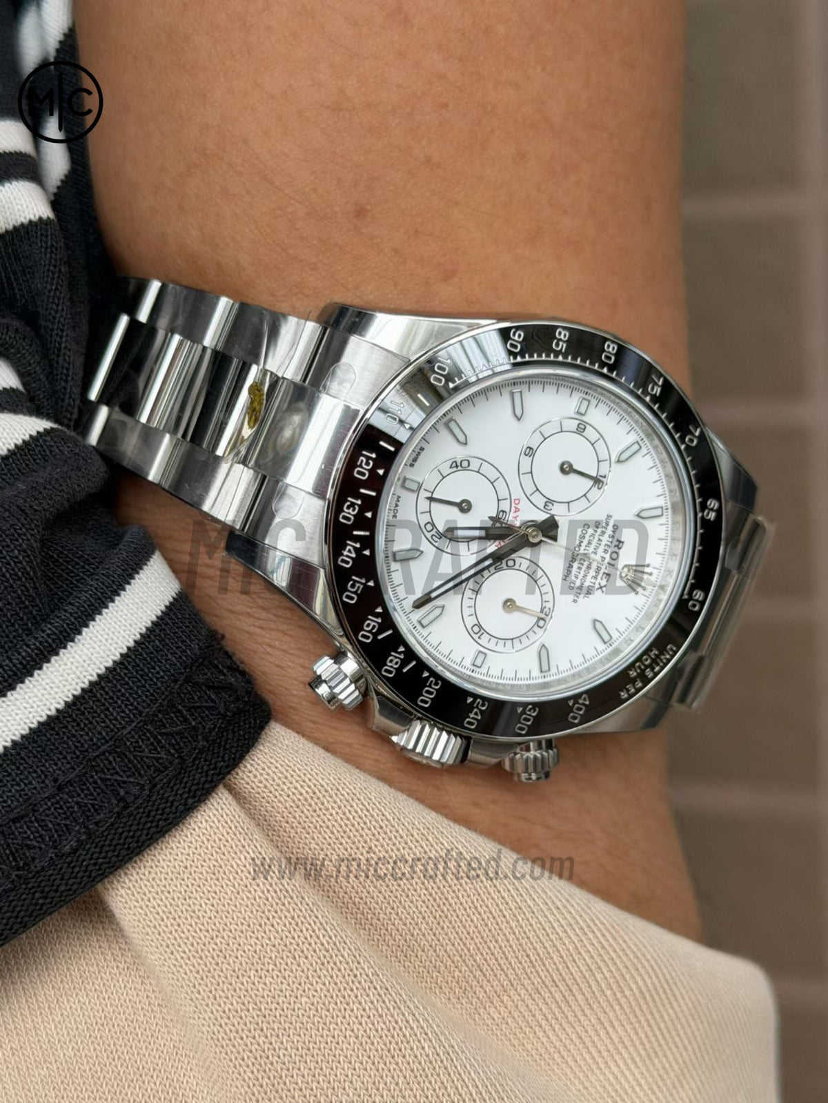 Daytona 126502 White Dial on SS Bracelet – Premium Edition