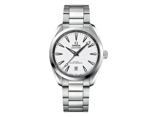 Aqua Terra 150M 38mm Master Chronometers White Dial on SS Bracelet – Premium Edition