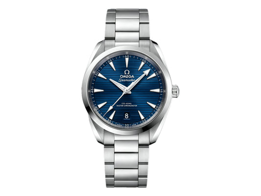 Aqua Terra 150M 38mm Master Chronometers Blue Dial on SS Bracelet – Premium Edition
