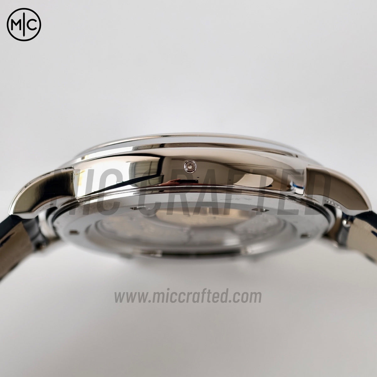 Grand Complications 6102 44mm 不鏽鋼 藍色錶盤搭配藍色皮革錶帶 - 尊享版
