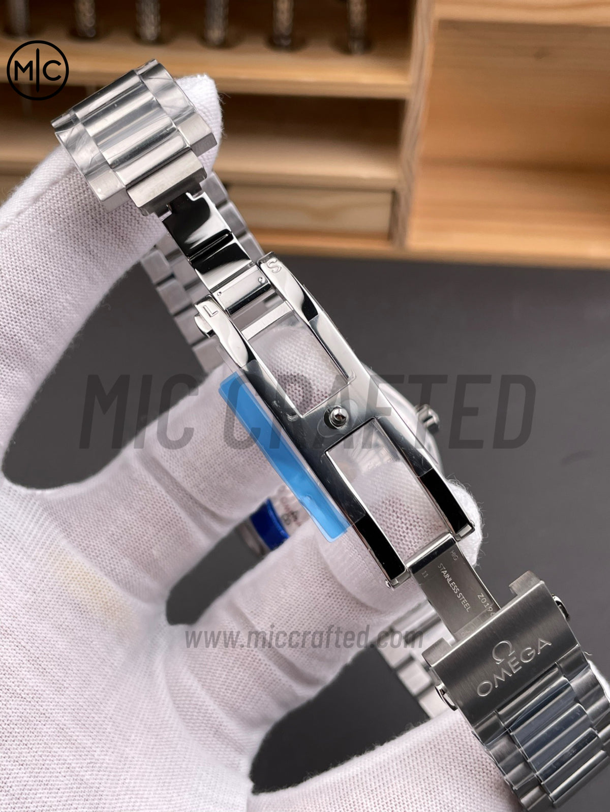 Aqua Terra 150M 38mm Master Gray Dial on SS Bracelet – Premium Edition