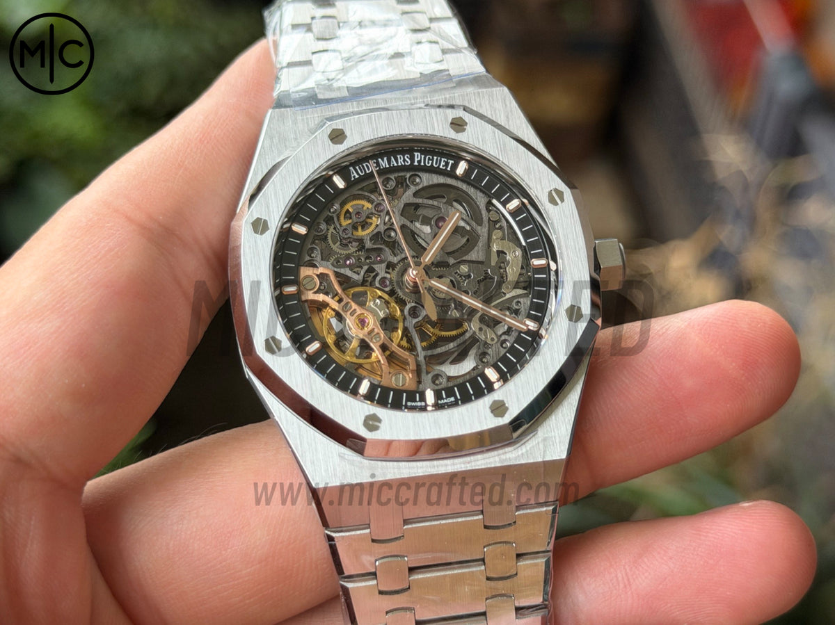 Royal Oak 41mm Openworked 15407 on SS Bracelet – Premium Edition