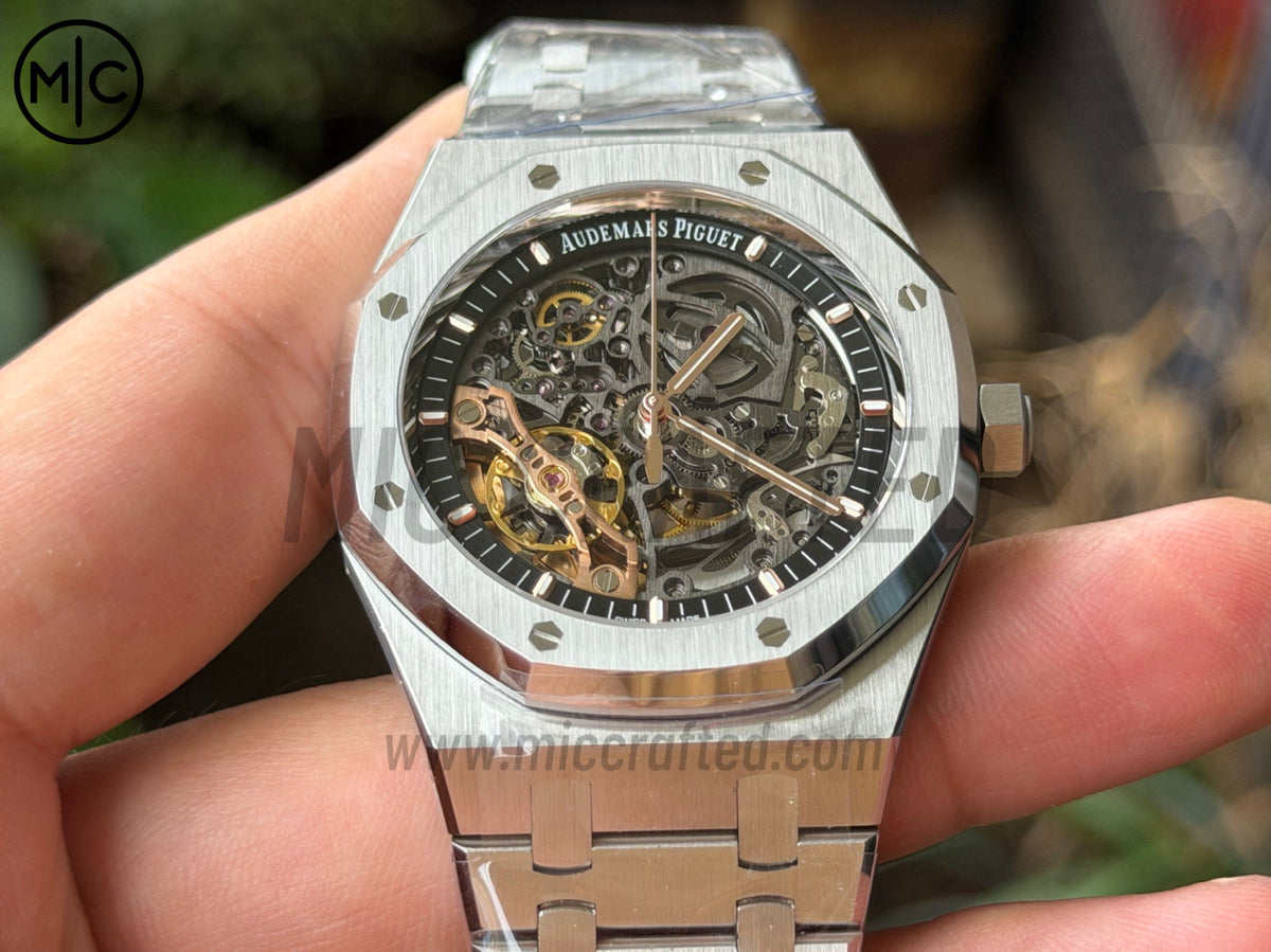 Royal Oak 41mm Openworked 15407 on SS Bracelet – Premium Edition