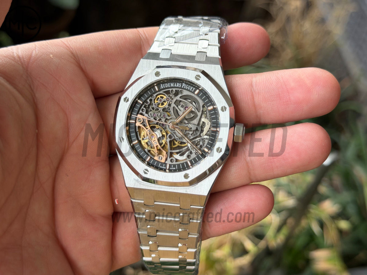 Royal Oak 41mm Openworked 15407 on SS Bracelet – Premium Edition