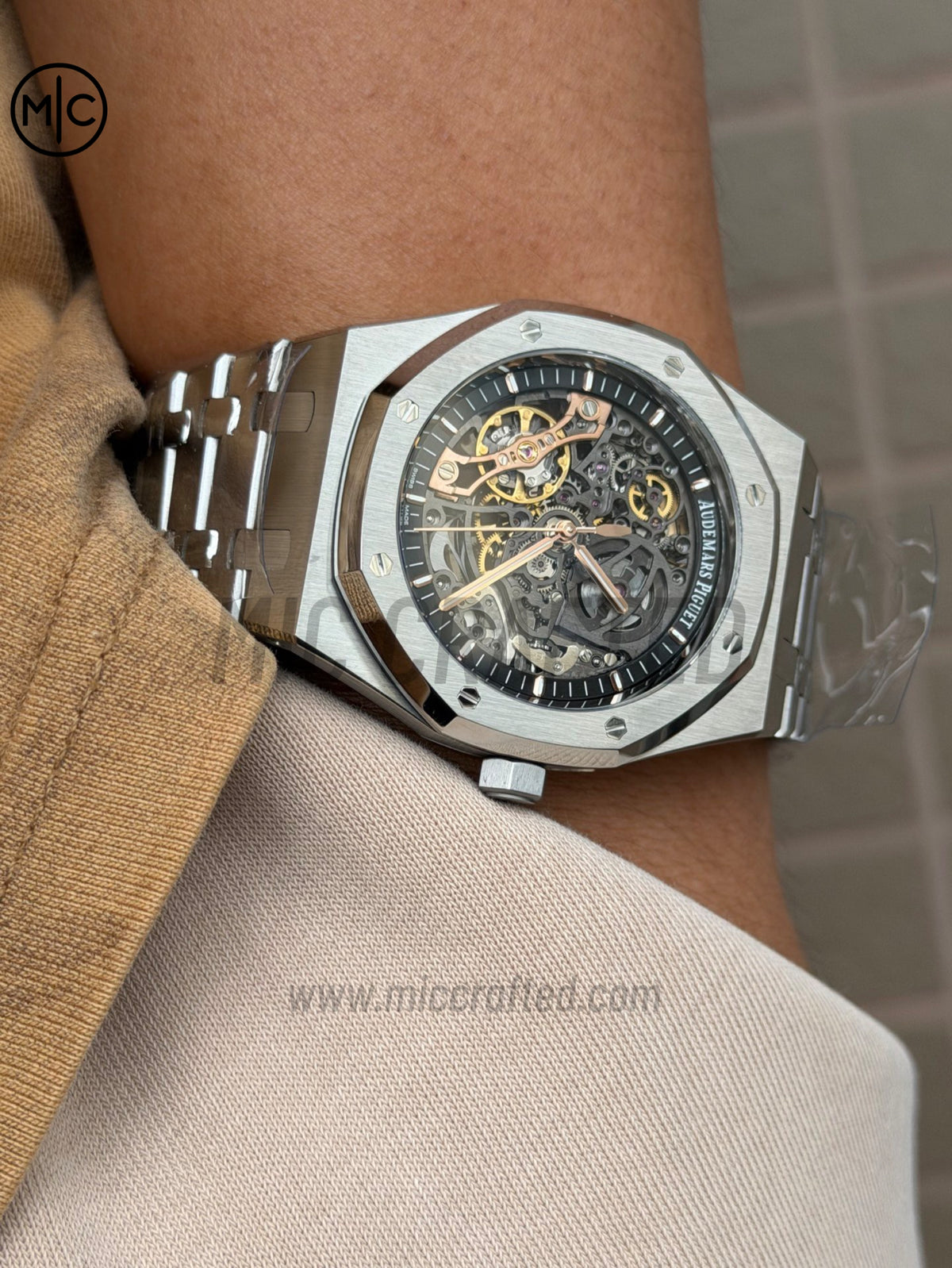 Royal Oak 41mm Openworked 15407 on SS Bracelet – Premium Edition