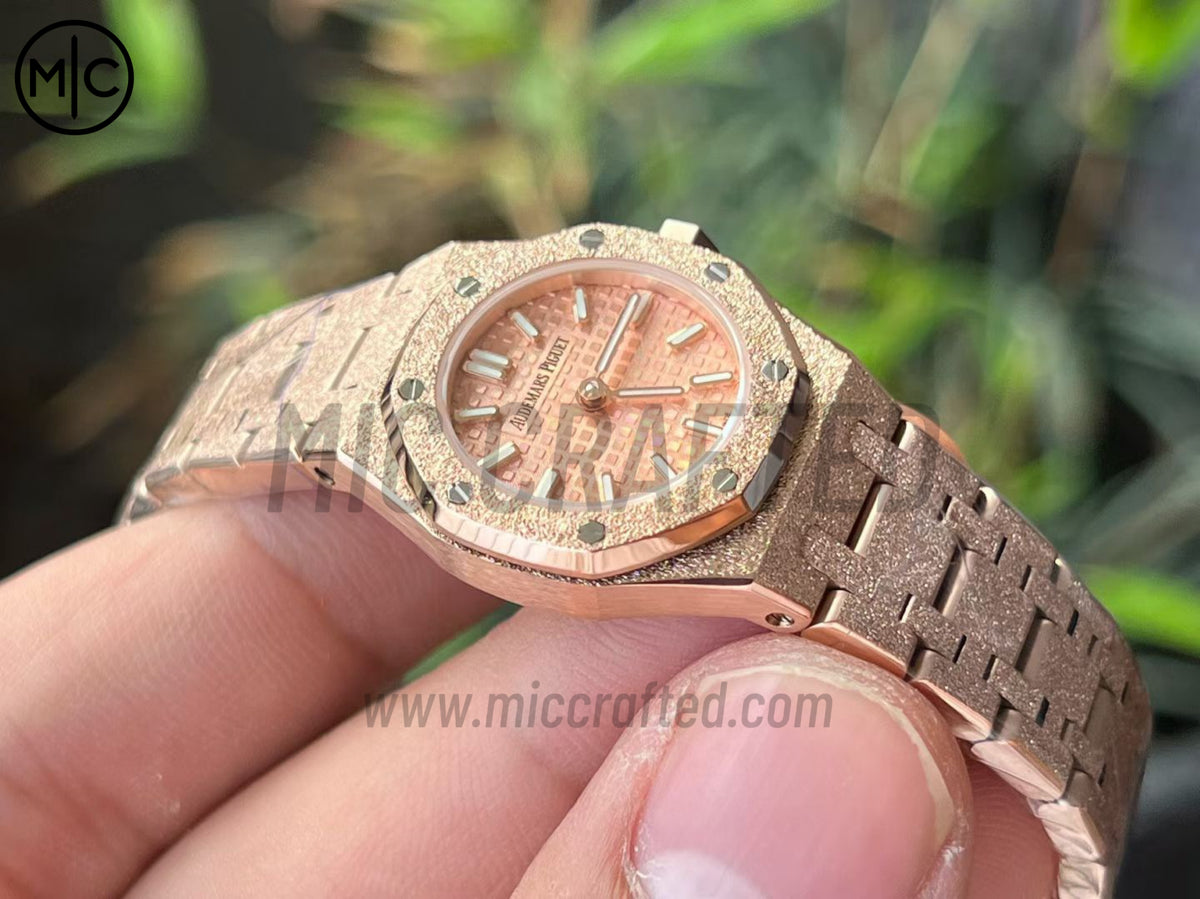 Royal Oak 23mm RG Frosted 67630OR Quartz – Premium Edition