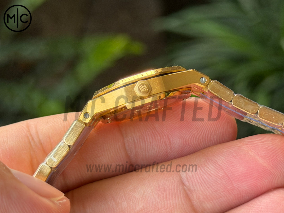Royal Oak 23mm YG Frosted 67630BA Quartz – Premium Edition