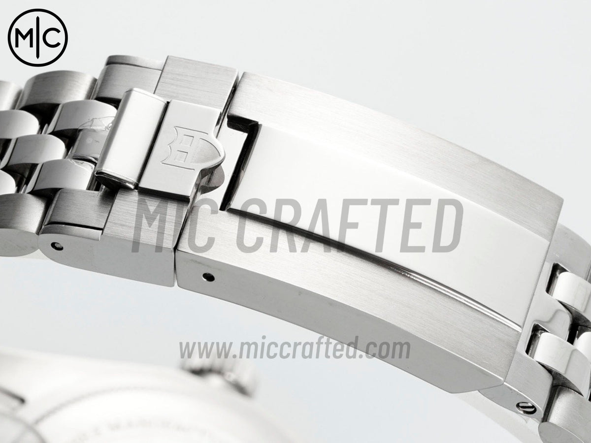 Black bay 41mm Black Bezel Black SS Dial on Jubilee Strap – Premium Edition