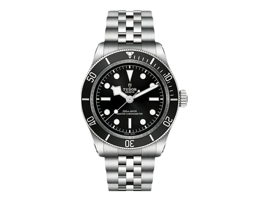 Black bay 41mm Black Bezel Black SS Dial on Jubilee Strap – Premium Edition
