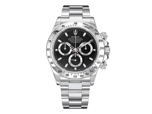 Daytona 116520 904L Steel Black Dial on SS Bracelet – Premium Edition